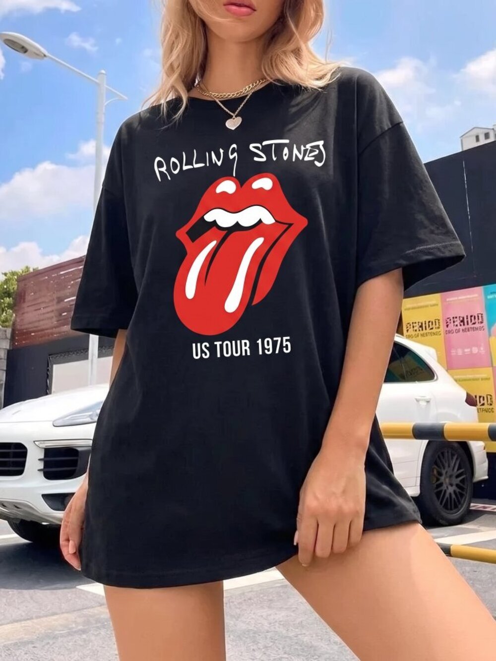 ROLLING STONES BAND  1975 US TOUR (MEDIUM)
